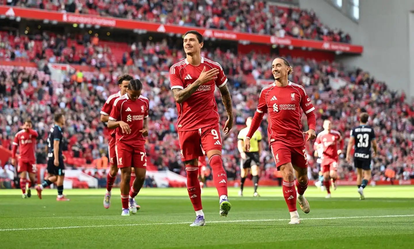 Liverpool Raih Kemenangan di Laga Pramusim, Cedera Bek Senior Jadi Catatan Penting